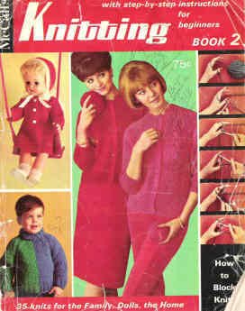McCalls Knitting Book 2 Circa 1966 Step by Step Instruction for Beginners