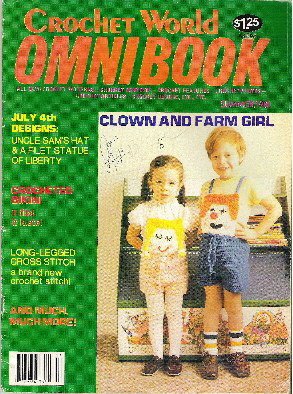 Crochet World Omni Book Magazine Bikini, Bear, New Crochet Stitch + Summer 1981