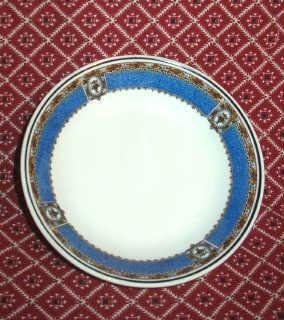 Opco Syracuse China Cobalt Blue Bowls w Flowers and Urn Pattern - Set of Three - Vintage