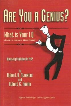 Are You A Genius - What is Your I Q by Streeter 1894572599