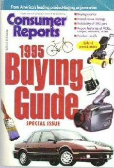 Consumer Reports Buying Guide 1995 Special Issue Lk New 0890438021
