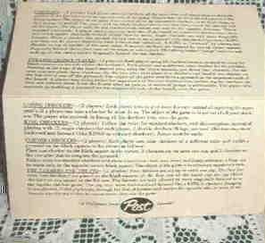 Post Cereals Premium: Checker Board and Farmers and Pig Game ~ Vintage