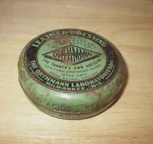Othmann Labs Tin for Leather Dressing Vintage
