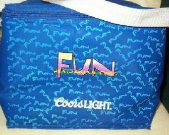 Coors Light Insulated Cooler Lot of 2 - Rare Collectible and As New