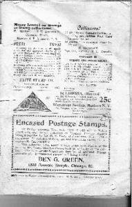 c1906 Postage Stamp Collecting Magazine Book Unique and Rare