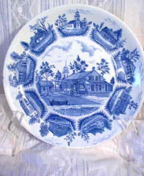 Upper Canada Village Collectors Plate by A Meakin of England