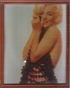 Marilyn Monroe Reproduction Framed Color Photograph!
