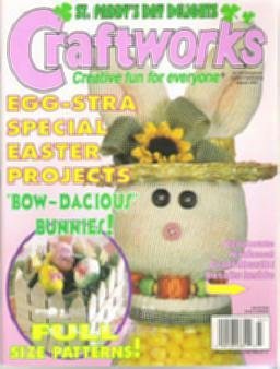 Craftworks Easter Magazine March 1997 Cross Stitch, Crafts, Patterns