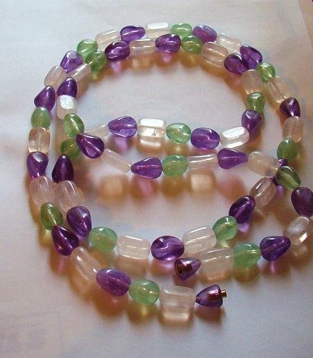 Jellybean Necklace 34 Inch ~ Great for Spring and Summer - Vintage