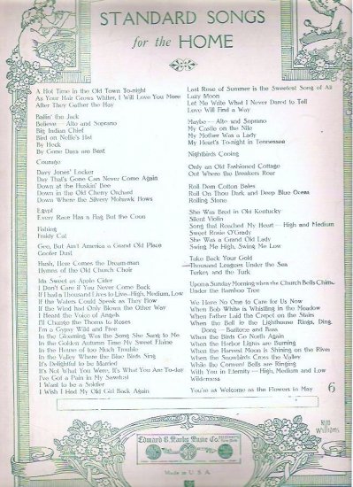 A Thousand Leagues Under the Sea 1901 Sheet Music by Petrie