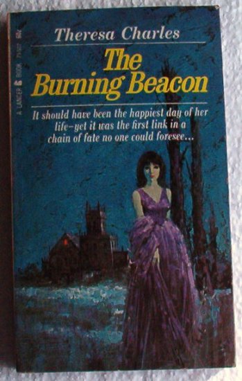 The Burning Beacon rare 1966 Mystery Romance by Theresa Charles