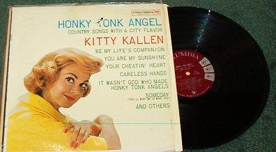 Honky Tonk Angel by Kitty Kallen 1 Owner 1961 Rare lp Album