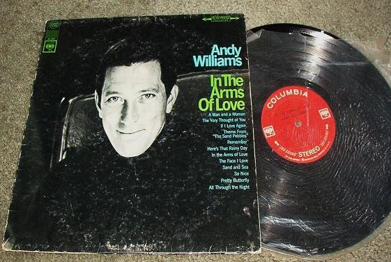 In the Arms of Love by Andy Williams lp cs 9333