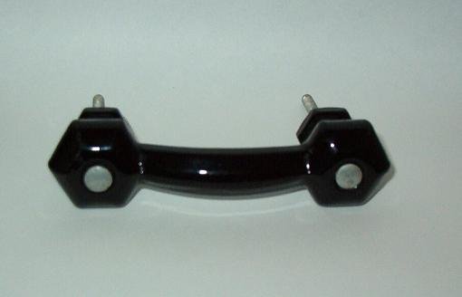 Porcelain Drawer Pull Handle with Hardware - Antique!