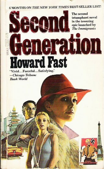 Second Generation by Howard Fast - Romance Book 0440178924
