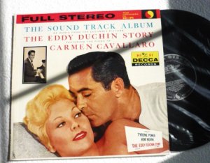 1959 Rare Sound Track Album The Eddy Duchin Story Hi Fi Decca Full Stereo lp dl 78289
