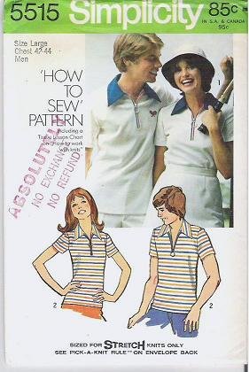 Simplicity Pattern 5515 Mens Size Large Shirt