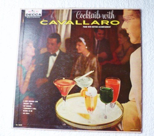 Cocktails With Cavallaro - Original lp dl 8805