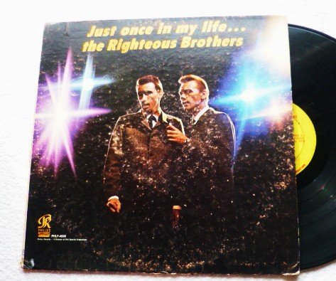 Just Once in My Life... by The Righteous Brothers 1965 lp phlp 3008