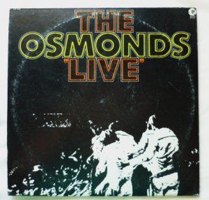 The Osmonds Live 2 Album Set se-4826 Gatefold 1972