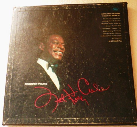 Forever Yours by Nat King Cole - Deluxe Record Set dnfr-7620 .