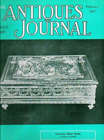 The Antiques Journal February 1967 Victorian Silver Boxes Schmidt