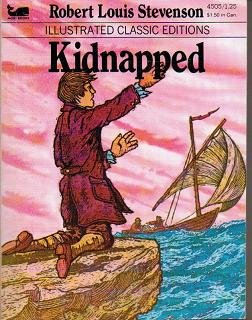 Kidnapped - Robert Louis Stevenson 1977 Illustrated Classic Editions No 4505