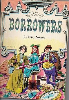The Borrowers - Mary Norton - Scholastic Books - TX 1353 - First Edition