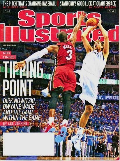 Sports Illustrated - Unread - June 13 2011 NBA Finals-Dirk Nowitzki Dwyane Wade