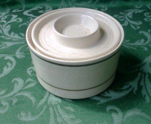 Covered Sugar Bowl - Brendan Erin Stone Arklow Ireland - Rare and Vintage