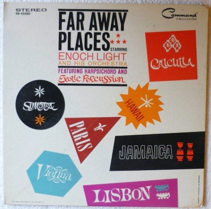 Far Away Places lp - Enoch Light and His Orchestra rs822sd