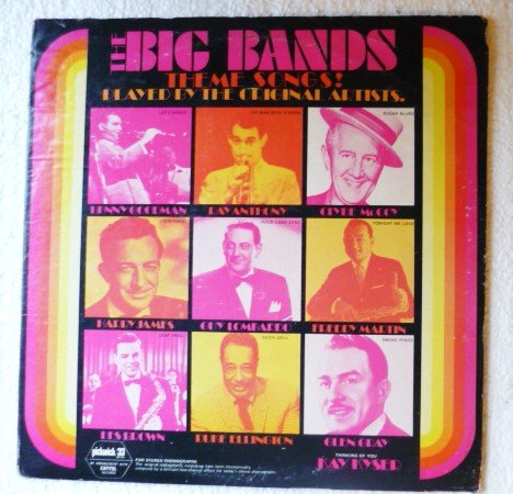 The Big Bands Theme Songs lp - Various Original Artists spc-3235