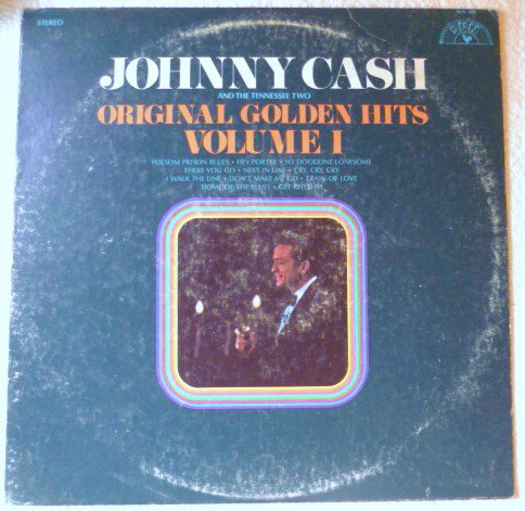Johnny Cash and the Tennessee Two = Original Golden Hits Volume1 lp sun 100