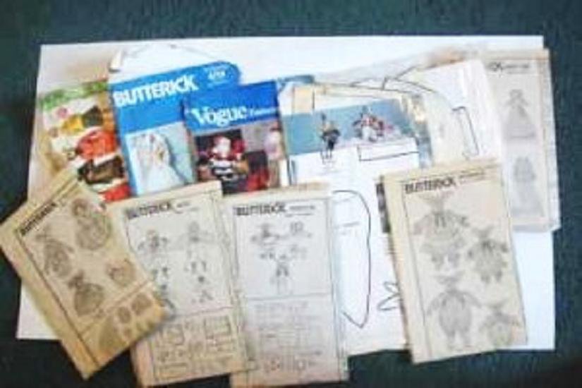 10 Patterns Butterick Vogue Simplicity -and more- Some are Uncut