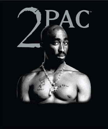 TUPAC SHAKUR LOGO BLANKET QUEEN SIZE