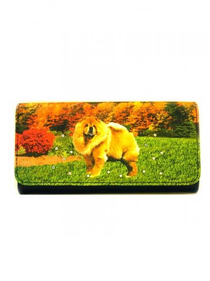 Chow Chow Large Wallet