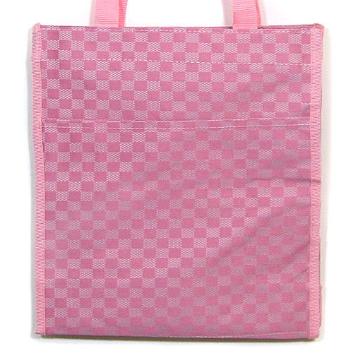 Pink & Fushia Checker Tote Purse