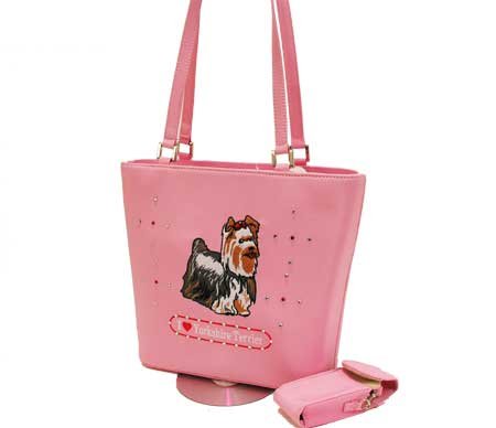 Yorkshire Terrier Picture Purse Handbag Pocketbook