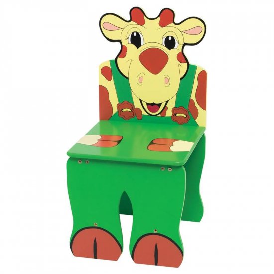 WYNDHAM HOUSE HAND PAINTED CHILDRENS GIRAFFE CHAIR