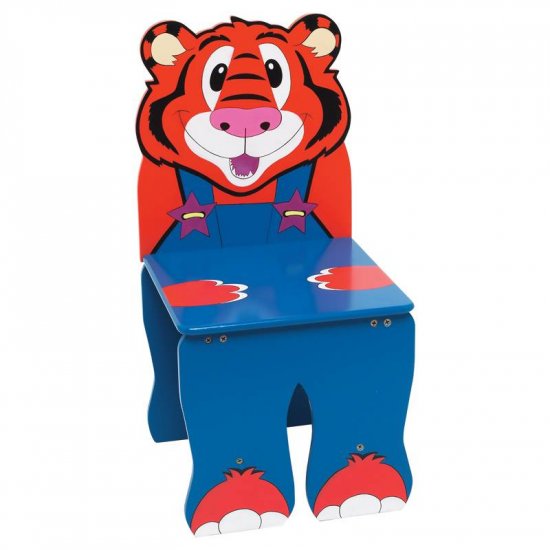 WYNDHAM HOUSE HAND PAINTED CHILDRENS TIGER CHAIR