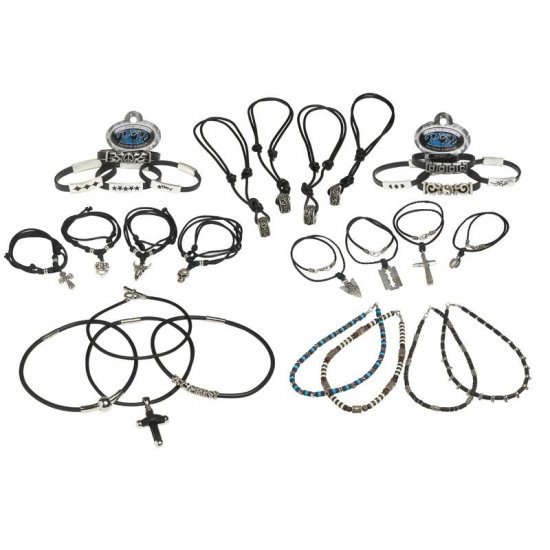 URBAN POP 56PC NECKLACE AND BRACELET SET