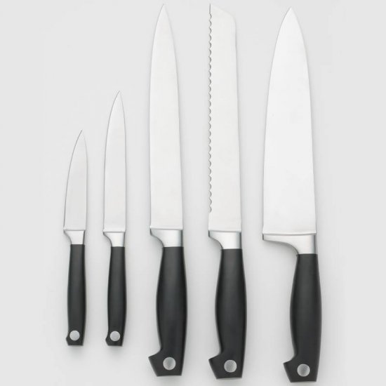 SLITZER 5PC FORGED STYLE CUTLERY SET