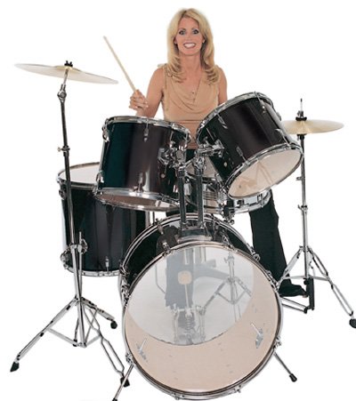 11pc Drum Set