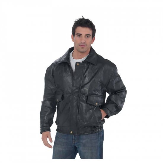 NAPOLINE ROMAN ROCK DESIGN GENUINE LEATHER JACKET ~ SIZE 4X