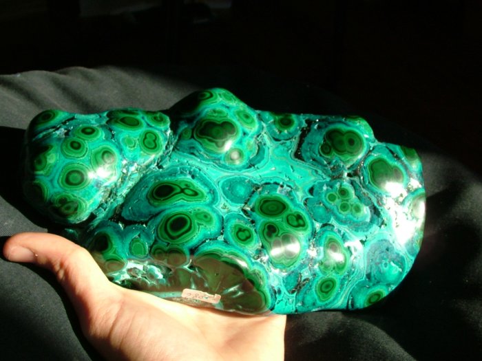 UNBELIEVABLE!! 5 KG of Collector's BULL'S EYE MALACHITE CHRYSOCOLLA! MUSEUM SPECIMEN!!!