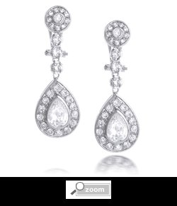 Celebrity Teardrop Chandelier Earring