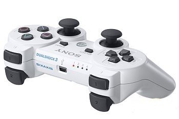 PS3 DualShock 3 Wireless Controller (White) (Japan Version)