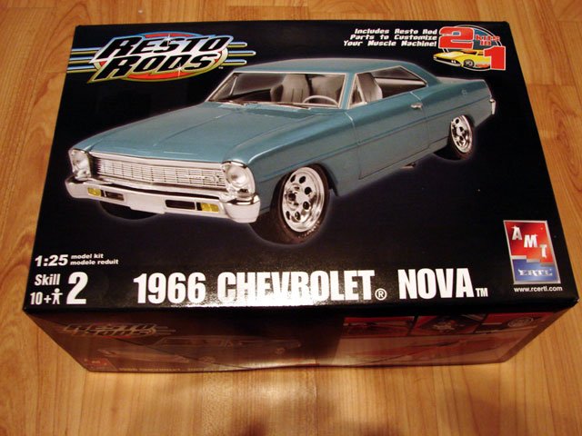 1966 CHEVROLET NOVA MODEL KIT AMT / ERTL