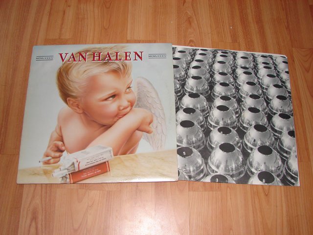 VAN HALEN 1984 VINYL LP RECORD