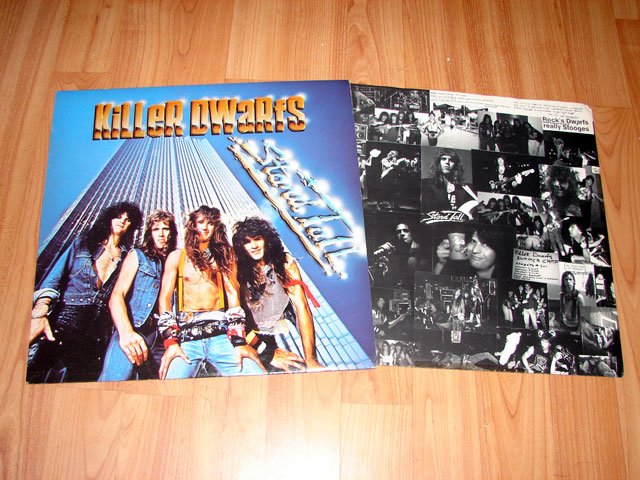 KILLER DWARFS STAND TALL VINYL LP RECORD